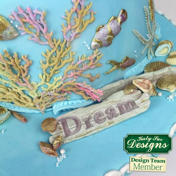 Silicone Mould - Fish, Seaweed and Coral